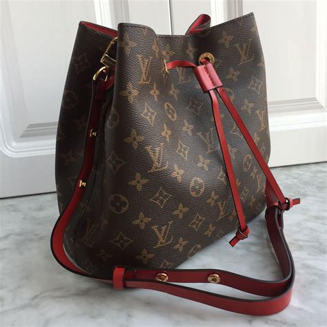 neonoe lv red|Lv neonoe bag review.